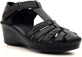 Resim VENÜS 23033085Y BURNU KAPALI DOLGU TABAN KADIN SANDALET 