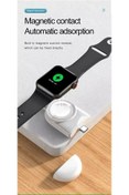 Resim Dmay Apple Watch Type - C Şarjlı Taşınabilir Araç Manyetik Şarj Cihazı 10/9/8/7/6/5/4/3/2 ile Uyumlu 