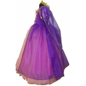 Resim Öykünün Dünyası Rapunzel Kostüm Mor 