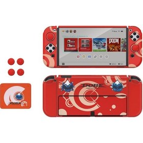 Resim Nintendo Switch Oled Çoklu Koruma Kiti 8 İn 1 Dobe Tns-1192r 