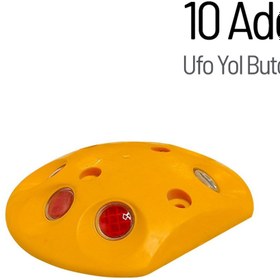 Resim İleri Trafik 10'lu Ufo Yol Butonu Seti 