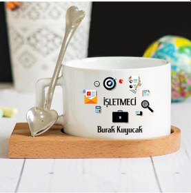 Resim Işletmeci Lüks Fincan Seti 