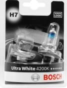Resim Bosch H7 Ultrawhite Xenon Görünümlü Gün Işığı Renginde Far Ampulü 