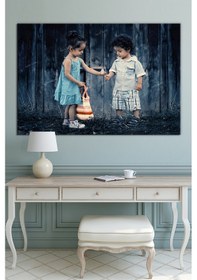 Resim Kardeşler Dekoratif Kanvas Tablo 30 x 20 