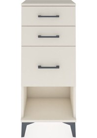 Resim Arges Komodin 3 Çekmeceli 44x30x106 Aytaşı-aytaşı Aytaşı 