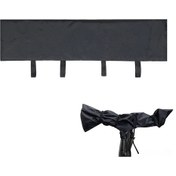 Resim Lemestar Elektrikli Bisiklet Manubriye Koruması - Evrensel Kullanim, Su Ve Toz Koruma, Oxford Kumaş, Hızlı Monte, Kol Saati Ve Kontrolleri Korur Siyah 