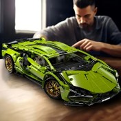 Resim 2100 adet Yarış Oyuncak Yapı Blokları - ABS Karışık Renkli Yapı Seti, Aileler ve Yetişkinler için Yaratıcı El Gücüyle Çalışan Yapı Blokları, Motor Becerileri ve Yaratıcı Oyunlar için Doğum Günü Tatil Hediyesi 