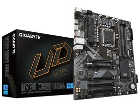 Resim Gigabyte B760 Intel LGA1700 ATX DS3H DDR4 Anakart 
