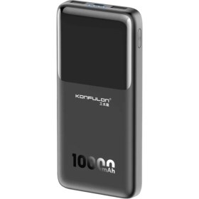 Resim İlkyaz Fashion Konfulon A35 10.000 Mah 15W Mini Powerbank - Siyah 