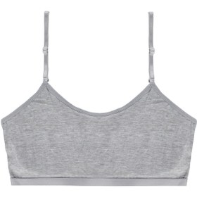 Resim Civil Girls Basic Pedli 10-12 Yaş Kız Çocuk Büstiyer - Gri - Gri / 10-11 Yaş 