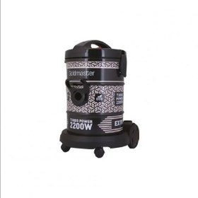 Resim GoldMaster GM-7592 TURBOMAX18 2200W Metal Gövdeli Elektrikli Süpürge – Siyah 