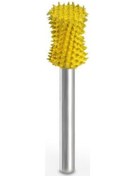 Resim Saburtooth 18cc14-40 İç Bükey Tam Kaplı Törpü 6.35 Mm İnce Diş Sap:3.2 Mm 