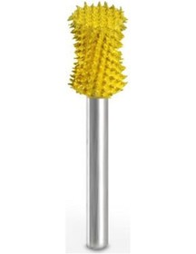 Resim Saburtooth 18cc14-40 İç Bükey Tam Kaplı Törpü 6.35 Mm İnce Diş Sap:3.2 Mm 