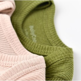 Resim BabyCosy Uzun Kollu Çıtçıtlı Kışlık 2'li Bebek Atlet Zıbın 