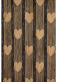 Resim Kalpli Birleşik Model Gold Renk Ip Perde Hazır Ip Perde 300x270 