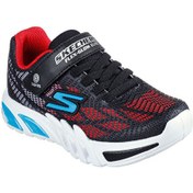 Resim Skechers Siyah - Kırmızı - Mavi Erkek Çocuk Yürüyüş Ayakkabısı 400137L BKRB FLEX-GLOW ELITE - VORL 