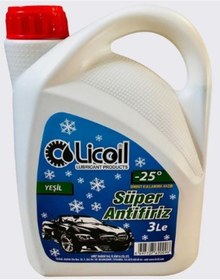 Resim Licoil Antifriz Mavi -25C 3Kg-15Kg-16Kg Mevcut 