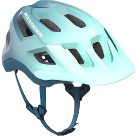 Resim Decathlon Rockrider Dağ Bisikleti Kaskı - Mavi / Sarı - St 500 