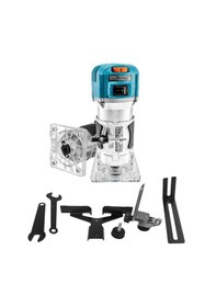 Resim MoonTech Pro 6 Kademe Devir Ayarlı 600w Formika Traşlama Freze Makinesi 6mm Pens 2 Yıl Garantili 