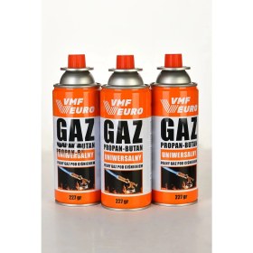 Resim Zenvia Remtas Vmf Eurogaz Kamp Ocak Gazı Valfli Kartuş 227GR - 3 Adet 