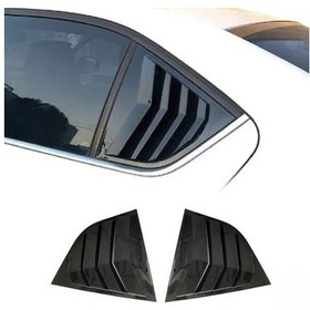Resim Skoda Octavia Kelebek Cam Kaplama Vizörü Parlak Siyah 