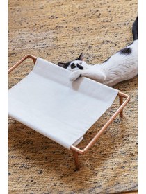 Resim Huckleberry Bakır Kedi Yatağı - Cilalı 