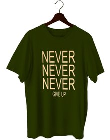 Resim BLUU Nevernever2 Sporcu T-shirt Bisiklet Yaka 