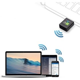 Resim Ally Çift Bant 600 Mbps 2.4 Ghz +5 Ghz Usb Kablosuz Wifi Adaptör- 5775 