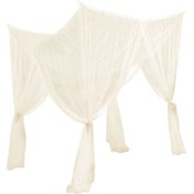 Resim Youtek Pratik Kurulumlu 1.8m/1.5m Yatak İçin Sık Dokulu Sineklik, 4 Kapılı, Öğrenci Yurdu Ve Ev Kullanımı, 8 Yapışkan Kancalı 