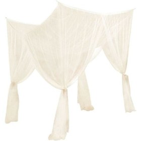 Resim Youtek Pratik Kurulumlu 1.8m/1.5m Yatak İçin Sık Dokulu Sineklik, 4 Kapılı, Öğrenci Yurdu Ve Ev Kullanımı, 8 Yapışkan Kancalı 