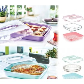 Resim Kare Pasta Börek Kabı ROYALEKS-30308 