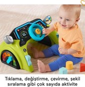 Resim Fisher Price Sesli ve Işıklı Eğlen ve Öğren İlk Arabam HYR91 