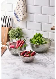 Resim Aryıldız S/s Protools Kulplu Paslanmaz Çelik Süzgeç 26 Cm Ar264980 Gri 