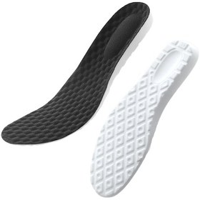 Resim Anatomik, Rahat, Koşucu, Sporcu, Ayakkabı Tabanlığı, Siyah 40-41 