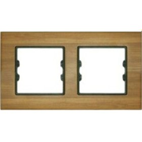 Resim Wog202-71 Asfir Ahşap Bambu İkili Çerçeve Mekanizma Hariç 