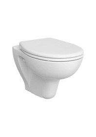 Resim VitrA S20 Round Smoothflush Asma Klozet + VitrA Yavaş Kapanır Kapak + VitrA Gömme Rezervuar Set 