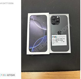 Resim Apple iPhone 16 Pro Max İkinci El TR | 512 GB | Siyah 