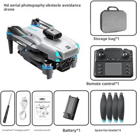 Resim Çeşithane D9 Acemi Drone – 4K Kameralı, Fırçasız Motorlu, Akıllı Engel Kaçınma, Ayarlanabilir Elektrikli Kamera, Ekranlı Uzaktan Kumanda 