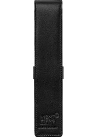 Resim Montblanc Meisterstuck Tekli Kalem Kılıfı Siyah 198334 