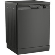 Resim GPDF 6732 MG 6 PRG Door Matic D Enerji 14 Kişilik Gri Bulaşık Makinesi Grundig
