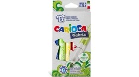 Resim 2 Adet Carioca Keçeli Kumaş Boya Kalemi 6lı 