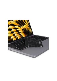 Resim Novstrap Apple Uyumlu MacBook Air M3 13.6 İnç A3113 İle Türkçe Q Klavye Siyah Klavye Koruyucu Kılıf Karışık Çok Renkli 