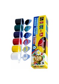 Resim Bebek El Ayak İzi Tuval Boyama Seti 25x35 Cm 1 Paket Parmak Boyası Zemin Fırça Rulo Fırça Ponpon Fırça Hatıra Seti 