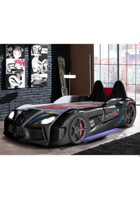 Resim Arabalı Yatak, Audi Koltuklu Full Ledli Arabalı Yatak + 1 Adet Comfort Yatak 