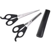 Resim Berber - Kuaför Traş Seti ( 3 Parça Özel Set ) 