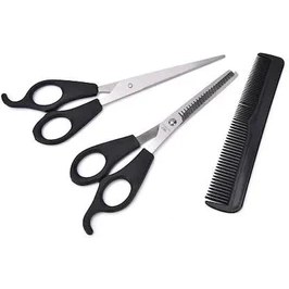 Resim Berber - Kuaför Traş Seti ( 3 Parça Özel Set ) 