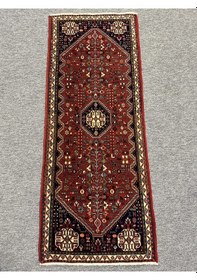Resim El Dokuma İran Halısı 60x150 Kırmızı %100 Yün Küçük Yolluk Kırmızı 