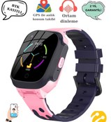 Resim V7 Uz Görüntülü Görüşme Özellikli,gps Konum Takiplilı Akıllı Çocuk Saati 