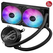 Resim Asus Rog Ryuo III 240 ARGB Led Ekran Adreslenebilir RGB Fan CPU Soğutucu 