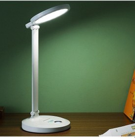Resim Öğrenciler İçin Led Masa Lambası, Göz Dostu, Katlanabilir, Şarj Edilebilir, Dahili 2000 Mah Pil 